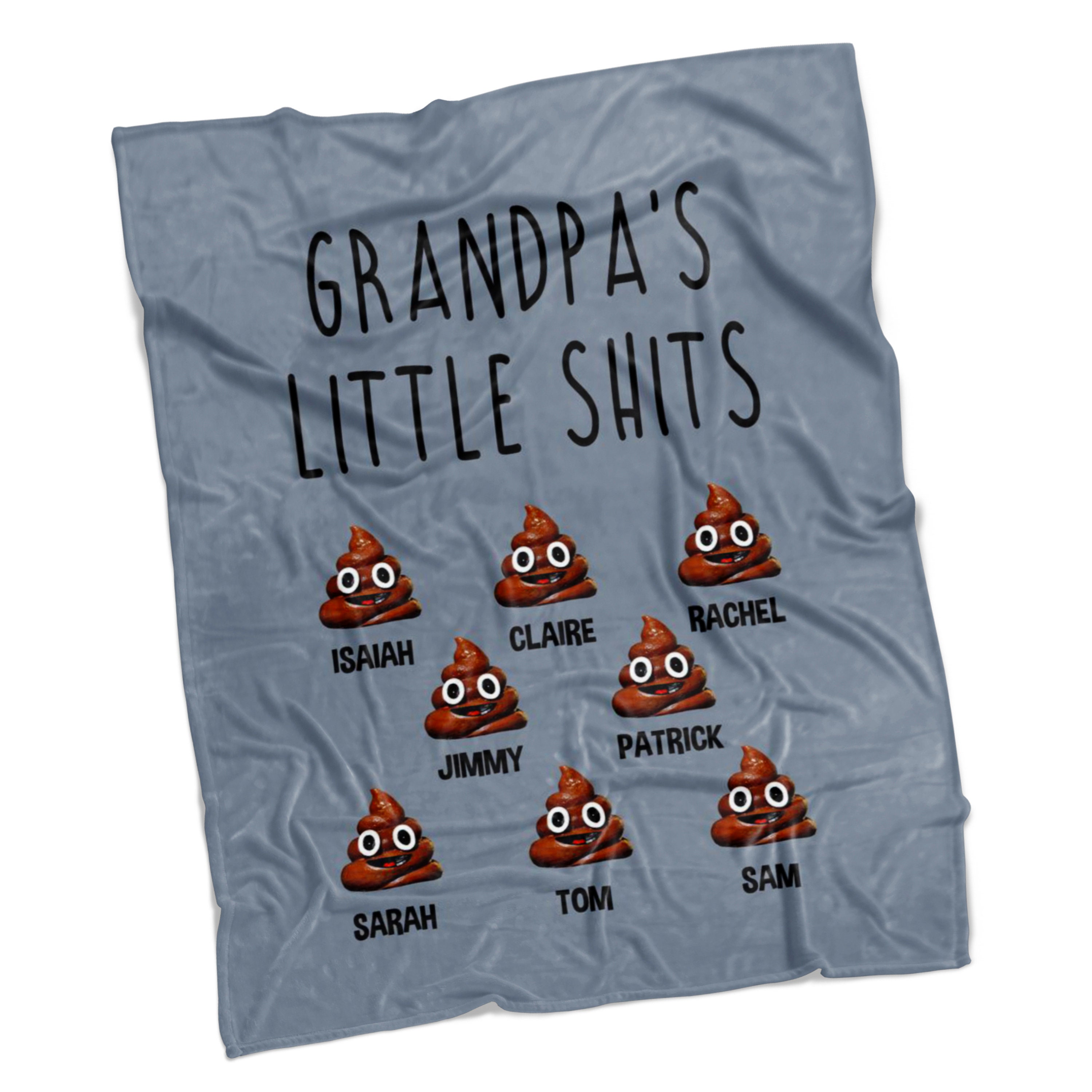 Grandpa Blanket Personalized Gift for Grandpa Gift From Etsy