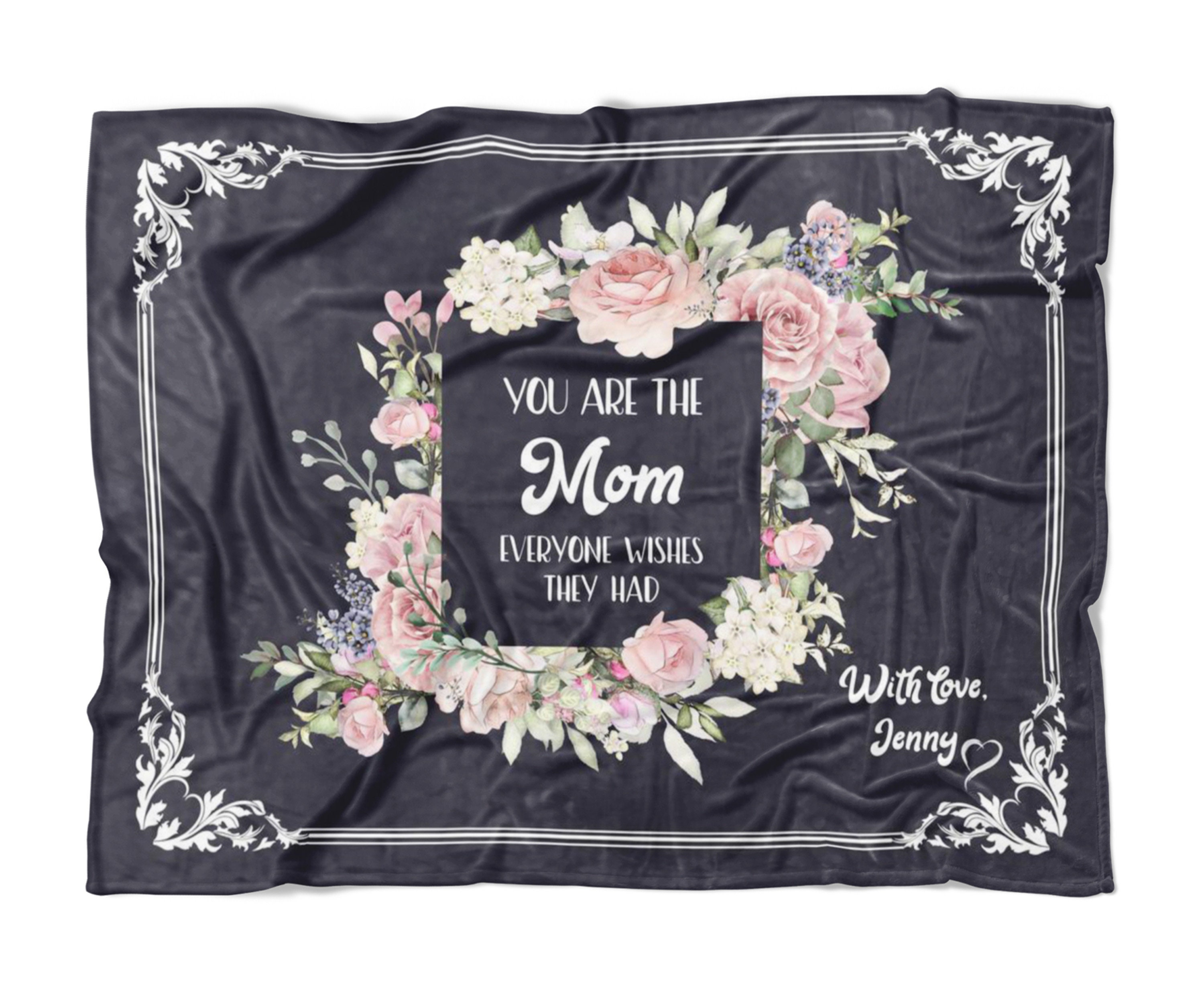Personalized Gifts for Mom Throw Blanket Christmas Gift From Etsy UK