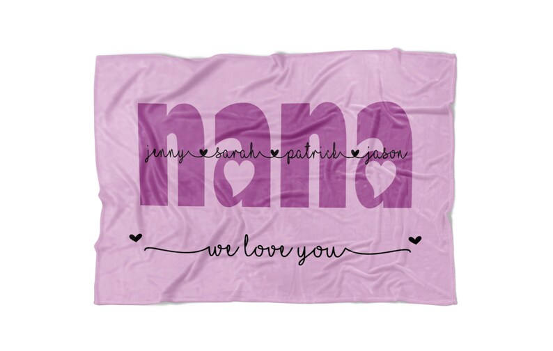 Aunt Blanket Personalized Aunt Gift Custom Auntie Throw With Etsy UK