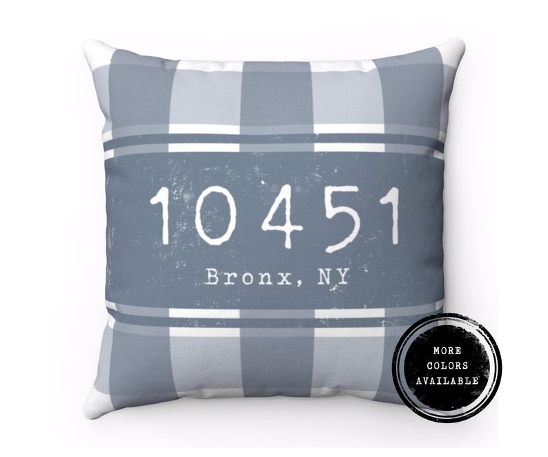 Personalized Zip Code Pillow Farmhouse Pillows Area Code Pillow Throw Cushion Custom Home Pillow Covers Zip Code Gifts New Home Gifts