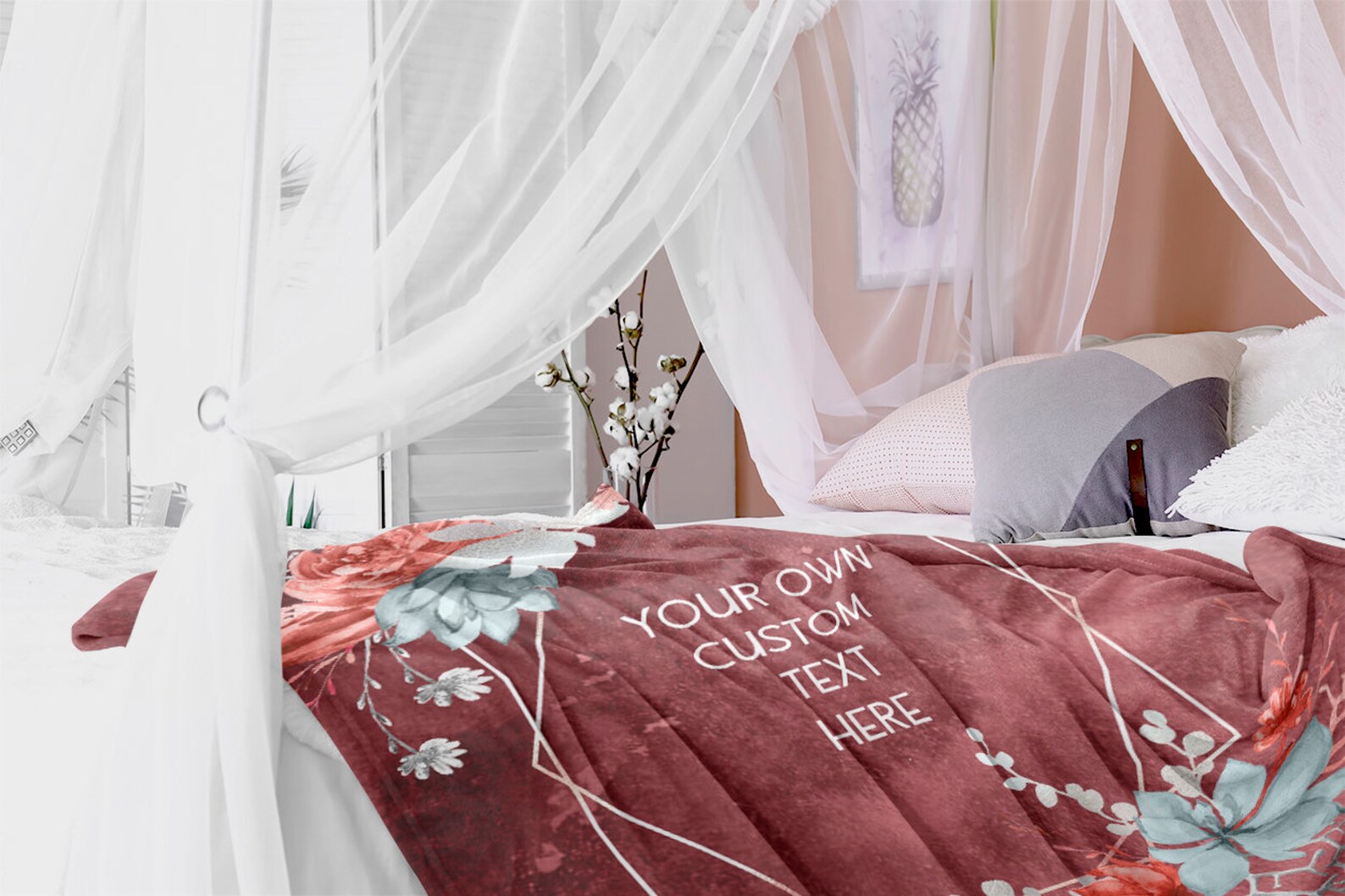 Personalized Blanket For Adults Custom Throw Blanket Cozy Etsy