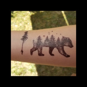 Tattoo idea tree forest tattoo sleeve  Wood tattoo Forest tattoo  sleeve Sleeve tattoos