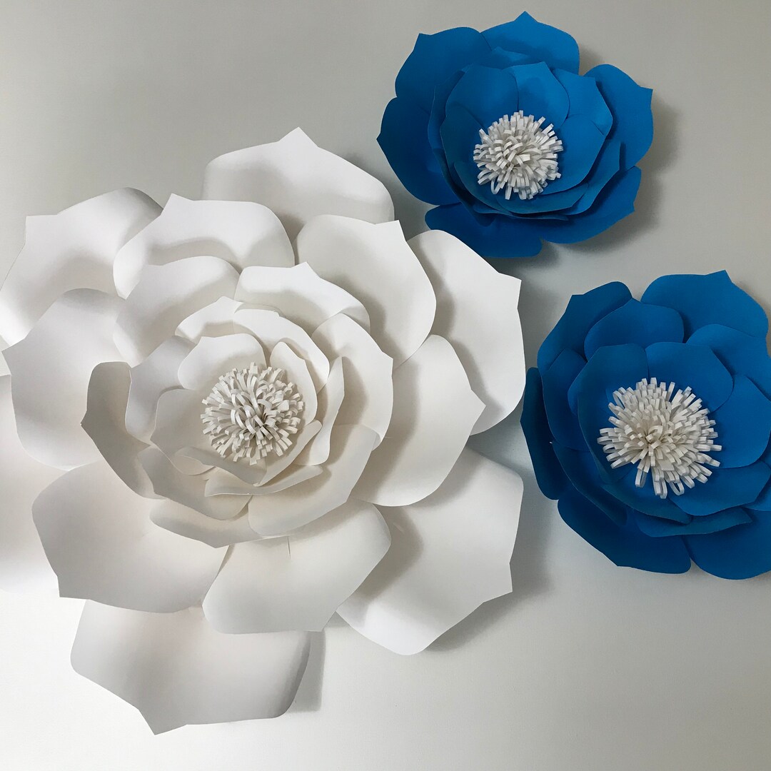 PDF, SVG, JPG Paper Flower Template Paper Flower for Event & Wedding