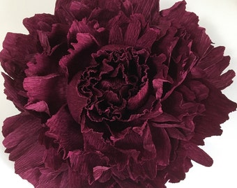 Plantilla de crepé peonía n.° 2