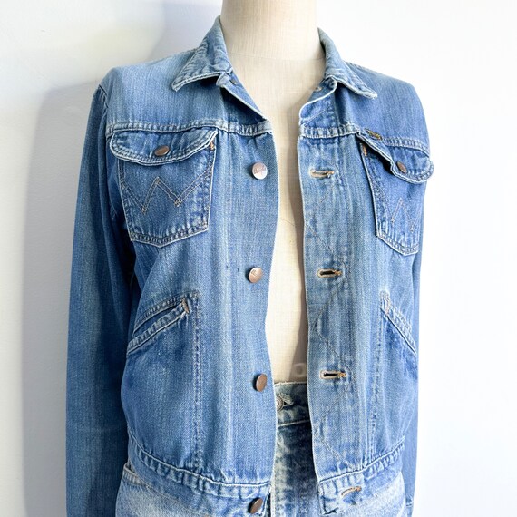 Vintage Wrangler Selvedge Denim Jacket - image 2