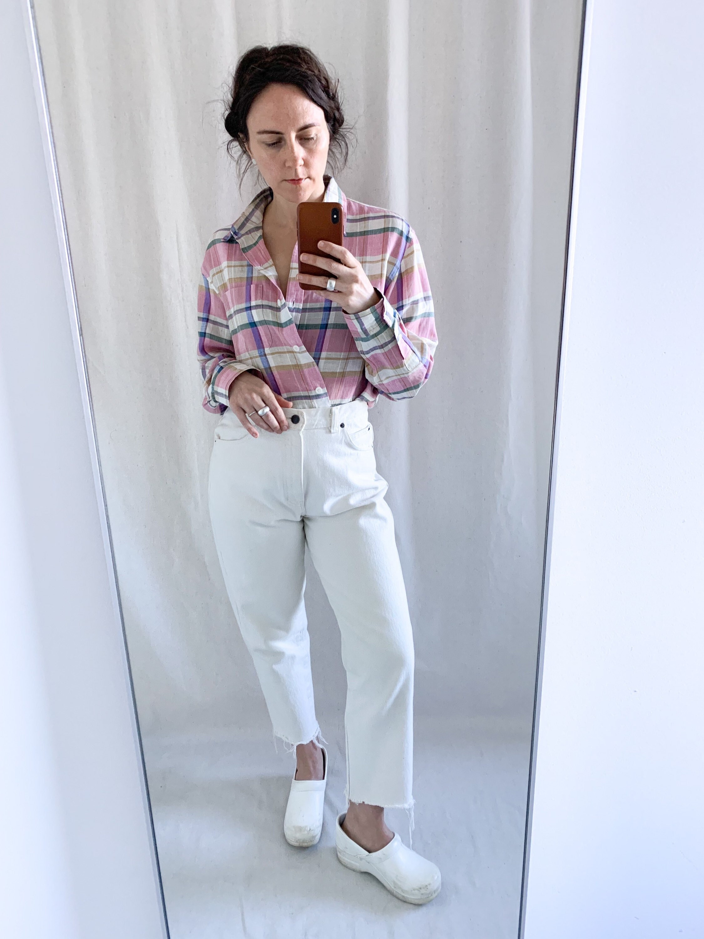 Seasonal Rhythm Plaid Button Up main image 0