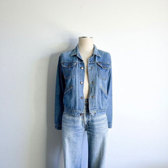 Vintage Wrangler Selvedge Denim Jacket - image 1