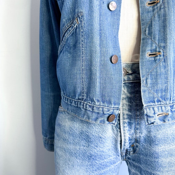 Vintage Wrangler Selvedge Denim Jacket - image 3