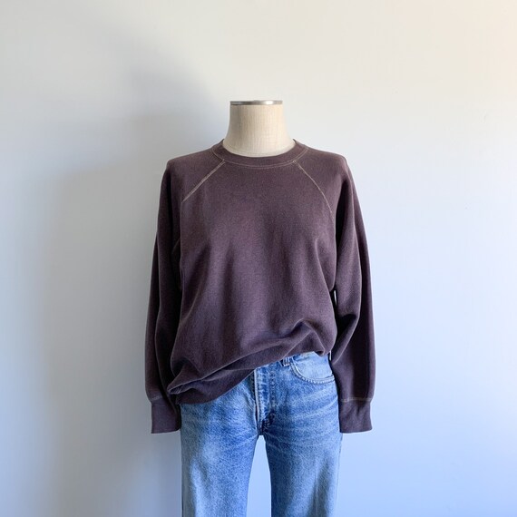 Vintage Mauve Crewneck Raglan Sweatshirt