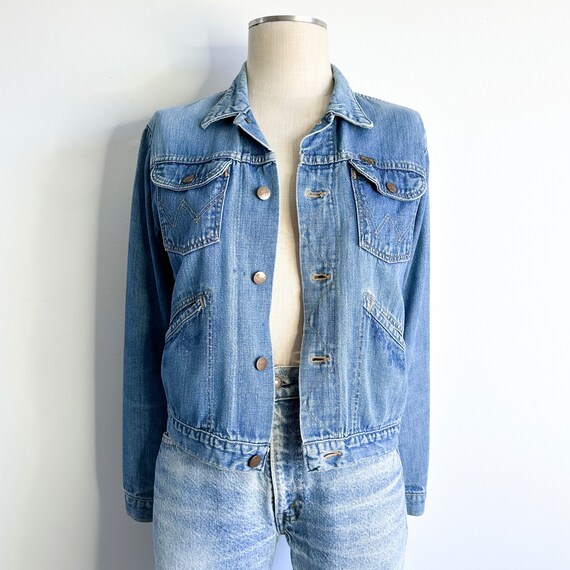 Vintage Wrangler Selvedge Denim Jacket - image 4