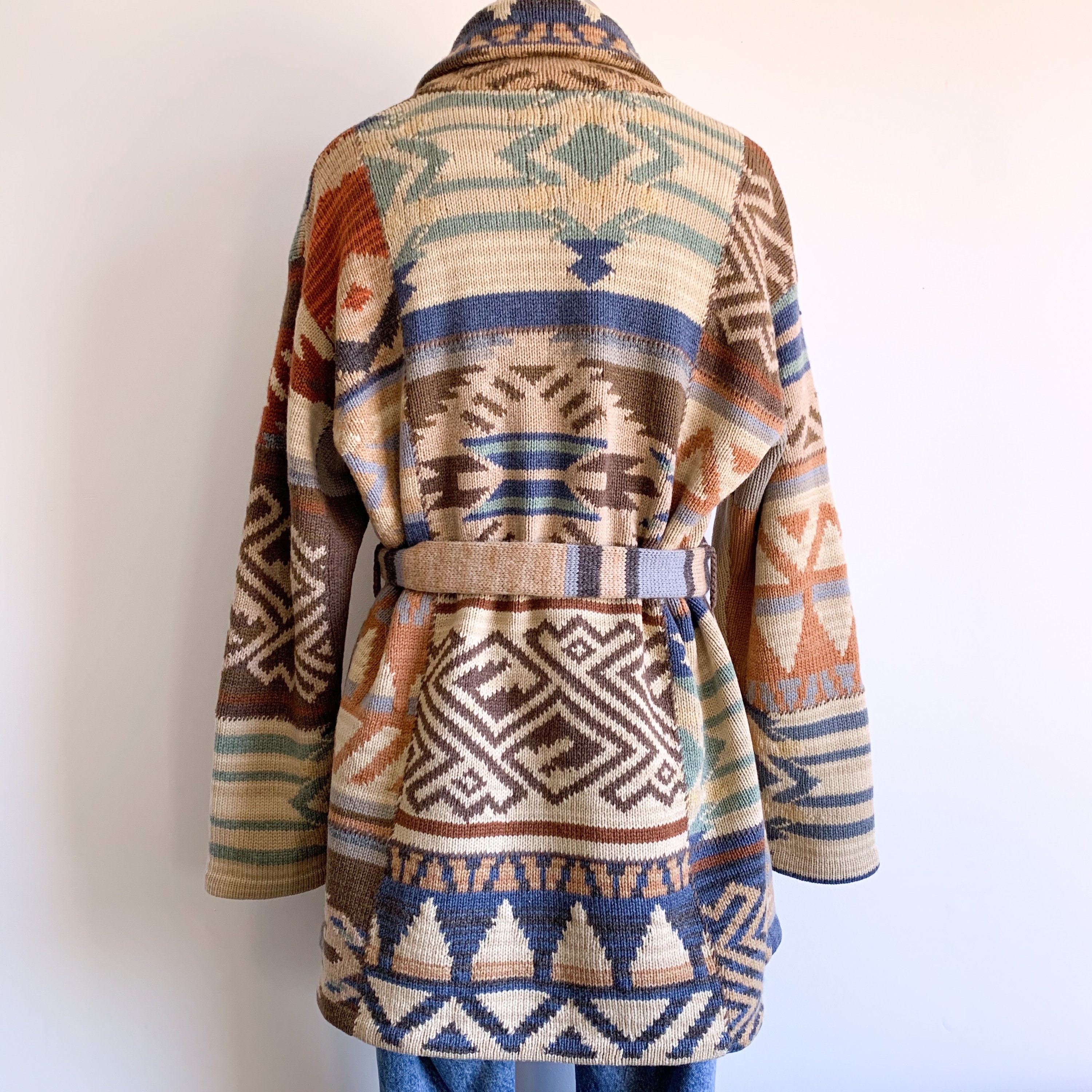 Ralph lauren southwestern sweater hot sale