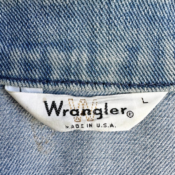 Vintage Wrangler Selvedge Denim Jacket - image 6