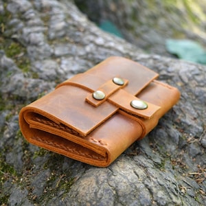 Womens wallet, Small womens wallet, Minimal womens wallet, Coin purse,  Leather purse,  for womens Leather, gift for her