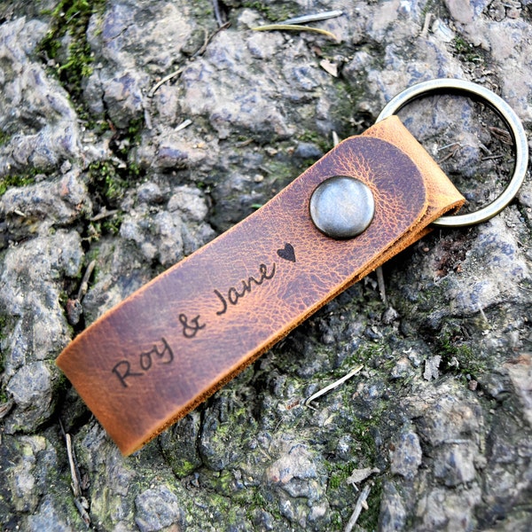 Personalized Keychain,  Custom Keychain, couple keychain, Latitude longitude Keychain, Leather Key Chain, Coordinates Keychain, Mens gift