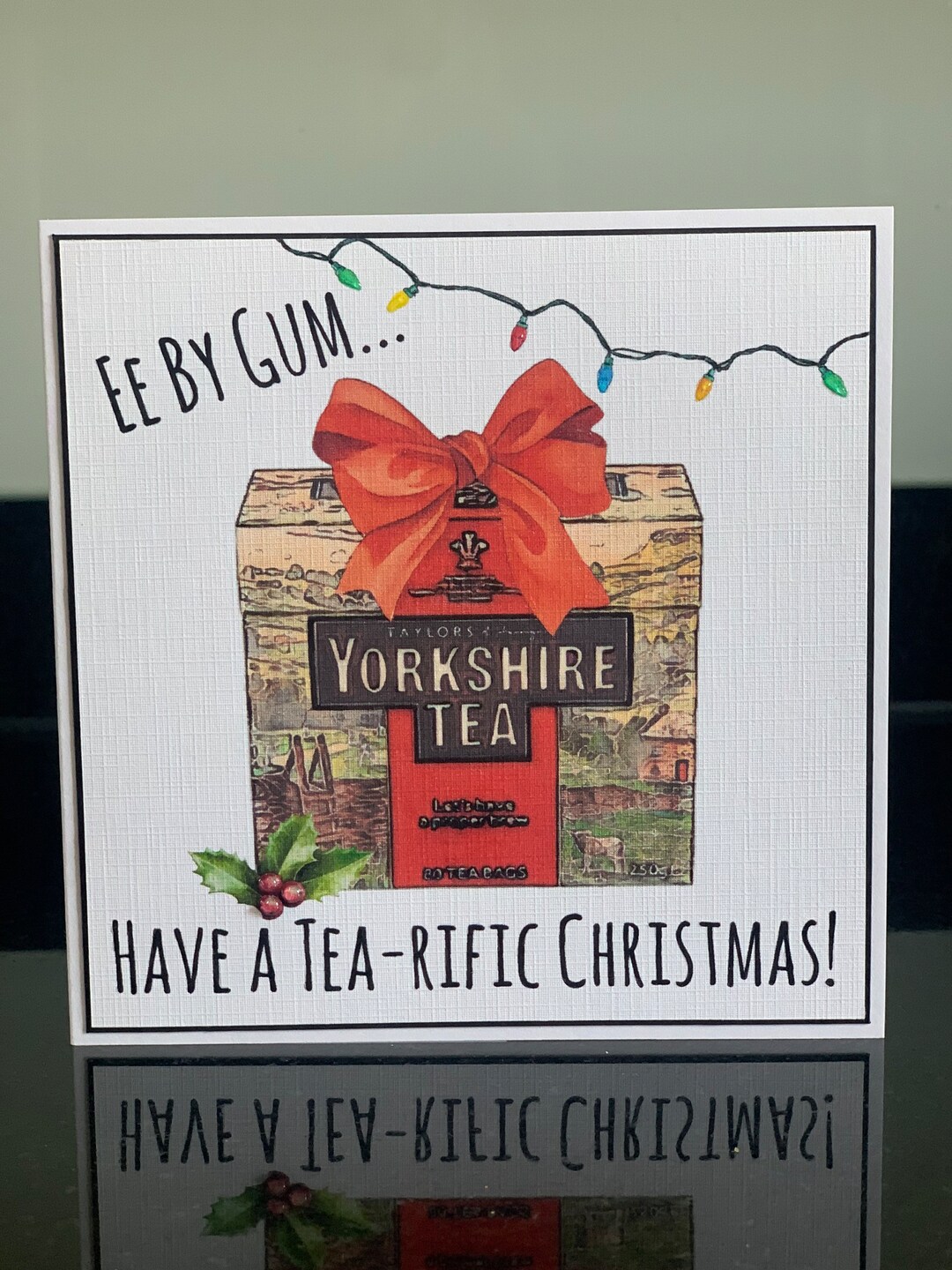 Yorkshire Tea Christmas Card /teariffic Christmas Etsy UK