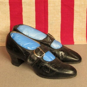 Antique bar shoes