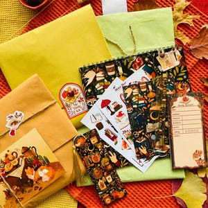 Nyårsläsarkit Väggkalender Planerare Bokmärke och lässpårare Anteckningsblock Läsklistermärken och penna Fantastisk present