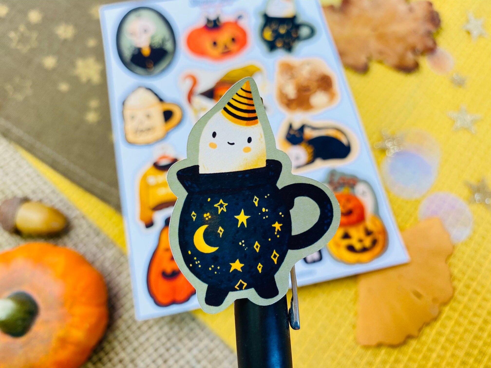 Halloween Sticker Sheet for Journaling Sticker Planner Decorative ...