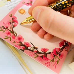 Bloc-notes Sakura Mini bloc-notes de 50 feuilles Liste de tâches Liste de courses Bloc-notes de l'enseignant Bloc-notes de scrapbooking image 5