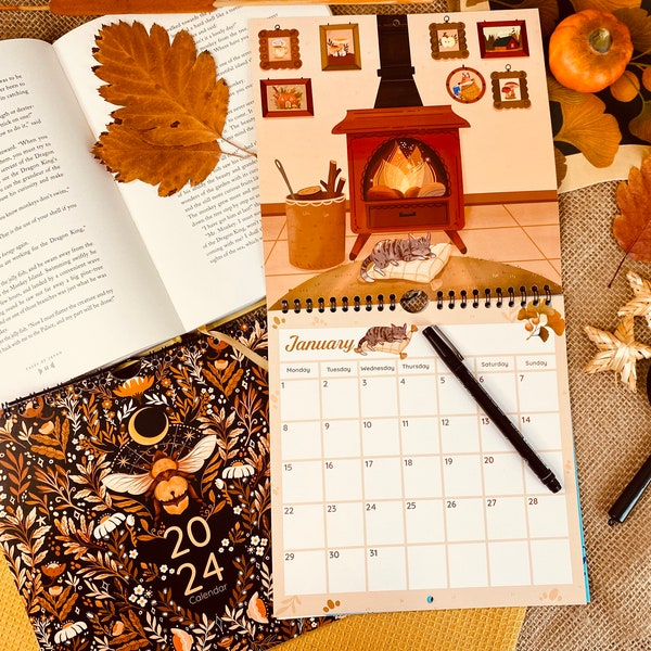 2024 Floral Calendar Etsy Australia