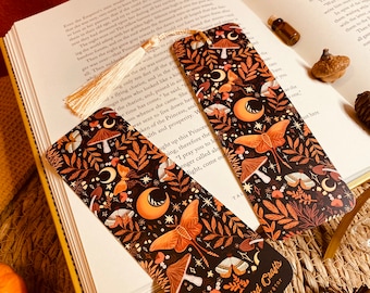 Butterfly Effect Bookmark for Book Lover Illustrated Book Accessory for Reading Bookish Gift Paper Bookmark Butterfly Bookmark Book Worm