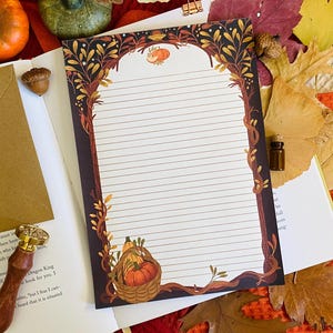 Pumpkin Letter Paper A5 To-Do - Notizblock - To do Planer 50-49 abreißbare Blätter Frühlingsnotizblock A5 Sommerplaner Lila