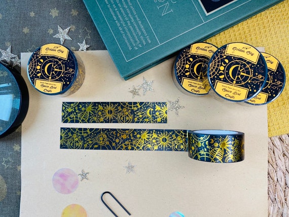  Vintage Washi Tape 18 Rolls & 15 Cosmos Stickers Set