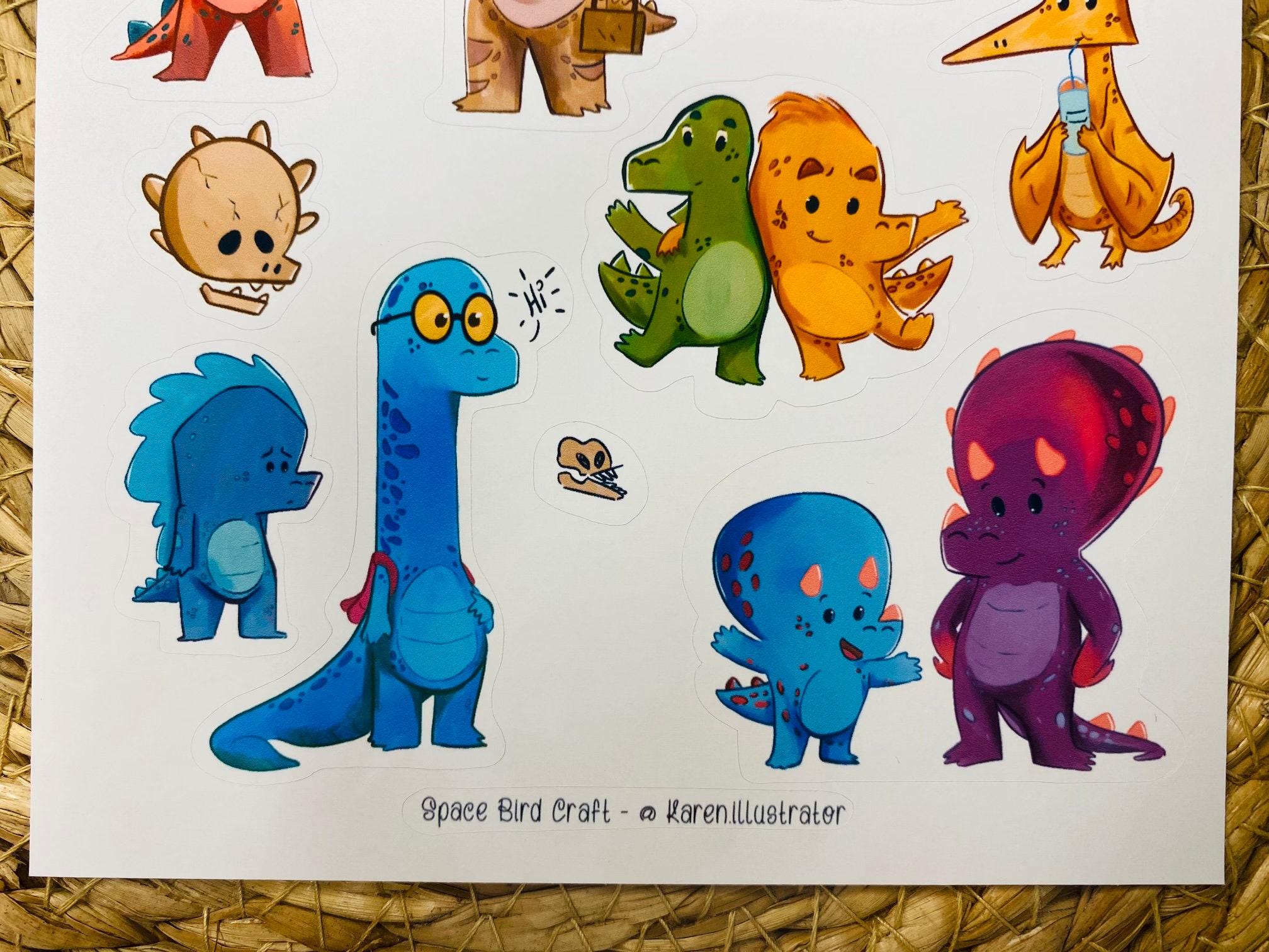 Exticnt Sticker Sticker Sheet - Extinct - Journal Stickers - Planner Stickers ...