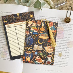 Segnalibro per lettura accogliente Accessori per libri Segnalibro illustrato Carta regalo per lettura Carta per biblioteca Accessorio per il monitoraggio della lettura Diario