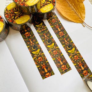 Wild Pilz Washi Tape Süßes Washi Tape Schmetterling Washi Tape Blumen Washi Tape Gästebuch Dekoration für Journal Tape Easy Tear Papierklebeband