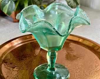 フェントン フィレンツェ ウラン ストレッチ ガラス ボウル - Etsy 日本