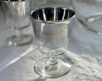 4 Vintage MCM Dorothy Thorpe Ombre Style Cocktail Glasses