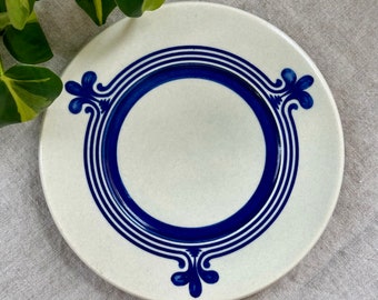 Vintage Bjorn Wiinblad for Rosenthal Studio Line, Ceramic Plate, Hand Painted