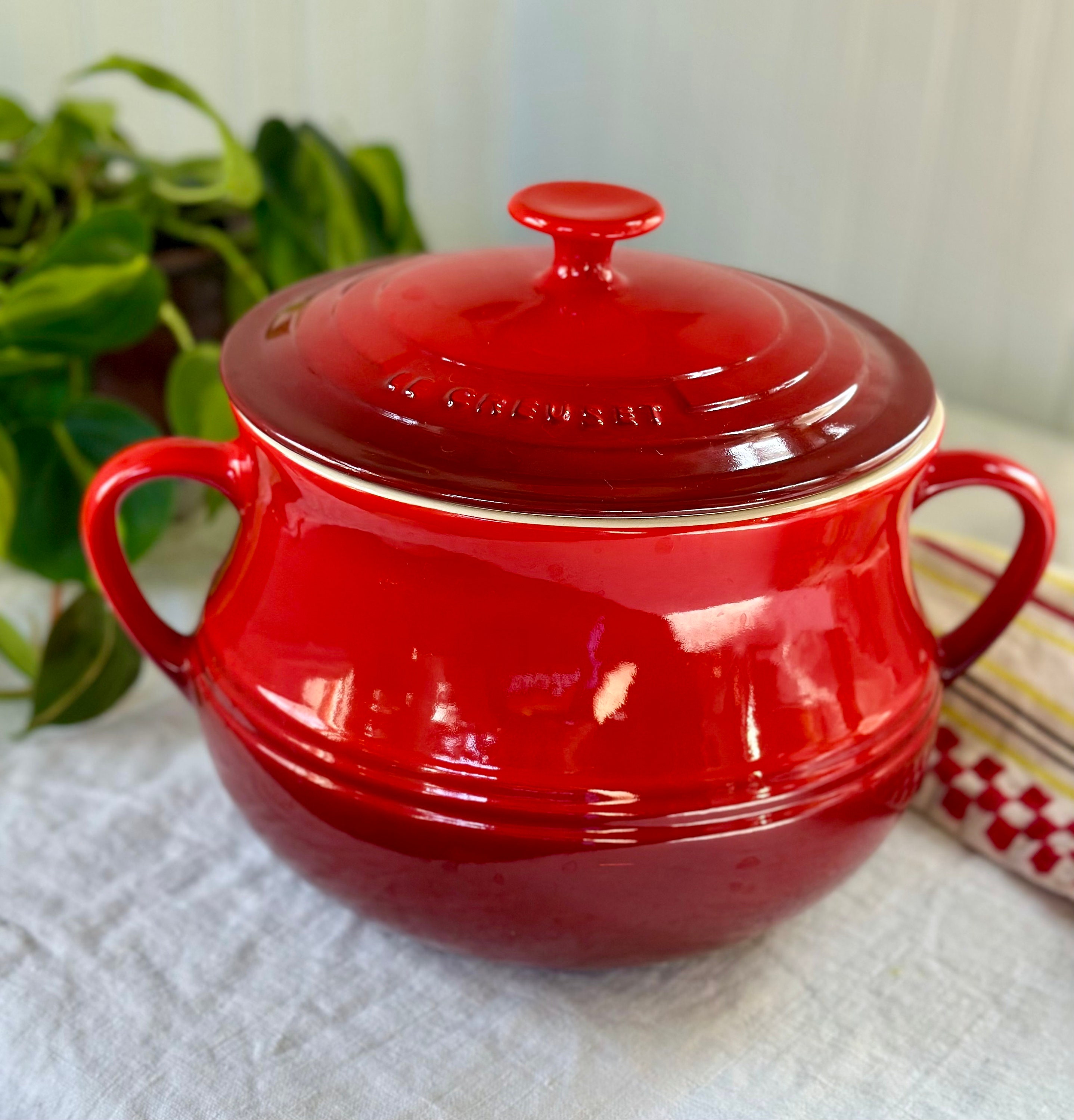 LE CREUSET シトラス 4L ビーンポット LE CREUSET シトラス 4L ビーンポット