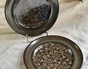 Set of Two (2) Vintage Franciscan Madeira Bread and Butter Plates, Pristine