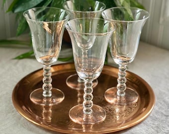 Vintage ljussvålsbägare - Imperial Glass - Mid Century Barware