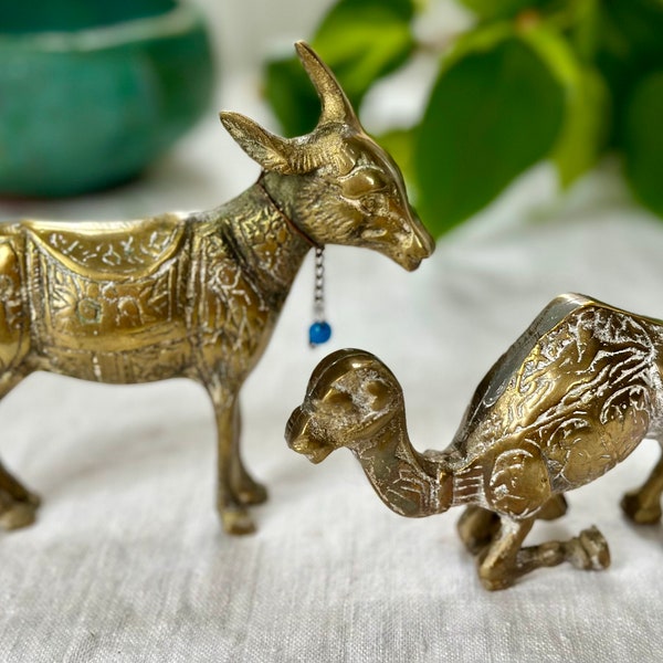Brass Donkey Etsy