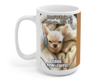 Ceramic Doggy Coffee Mug 15oz