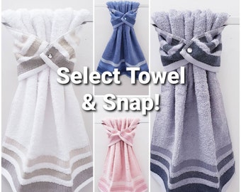 towel wrap with snaps