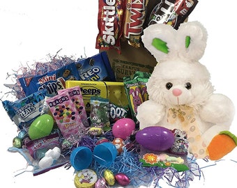 Traditional Easter Survival Kit with Bunny Plush