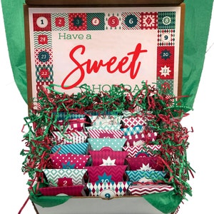 Christmas Advent Calendar Daily Treat Box image 1