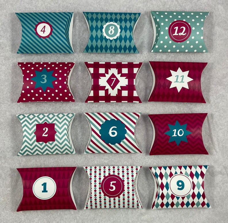 12 Days of Christmas Advent Calendar Care Package Etsy