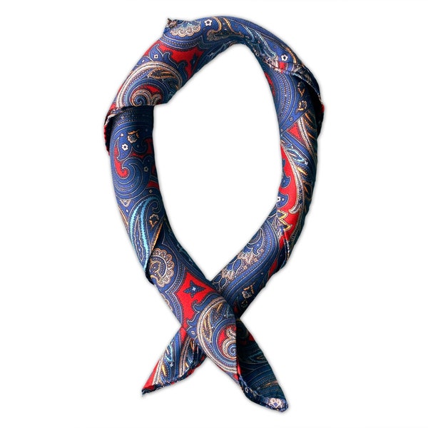 Silk Paisley Neckerchief - The Oxford