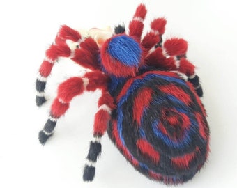 Madam Octa Spider Plush- Art Doll Creature- Poseable Art Toy Ooak- "Cirque du Freak: The Vampire's Assistant"- Fluffy Plushie
