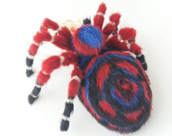 Madam Octa Spider Plush- Art Doll Creature- Poseable Art Ooak- "Cirque du Freak: The Vampire's Assistant"- Fluffy Plushie