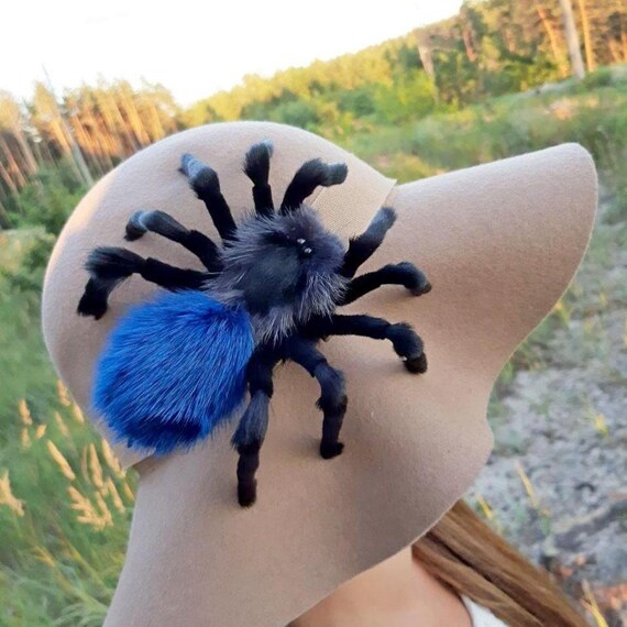 PinkSheep 6 Pièces Accessoires Cheveux Halloween Araignée - Pinces Pour Enfants Et Femmes Pince Araignée Cosplay