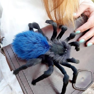 Spider Hair Clip Festival Accessories Insect Hairclip Witch Hairpin Gothic Jewelry Pin Slide Stick Bow Cosplay Party Haunted Mansion image 3