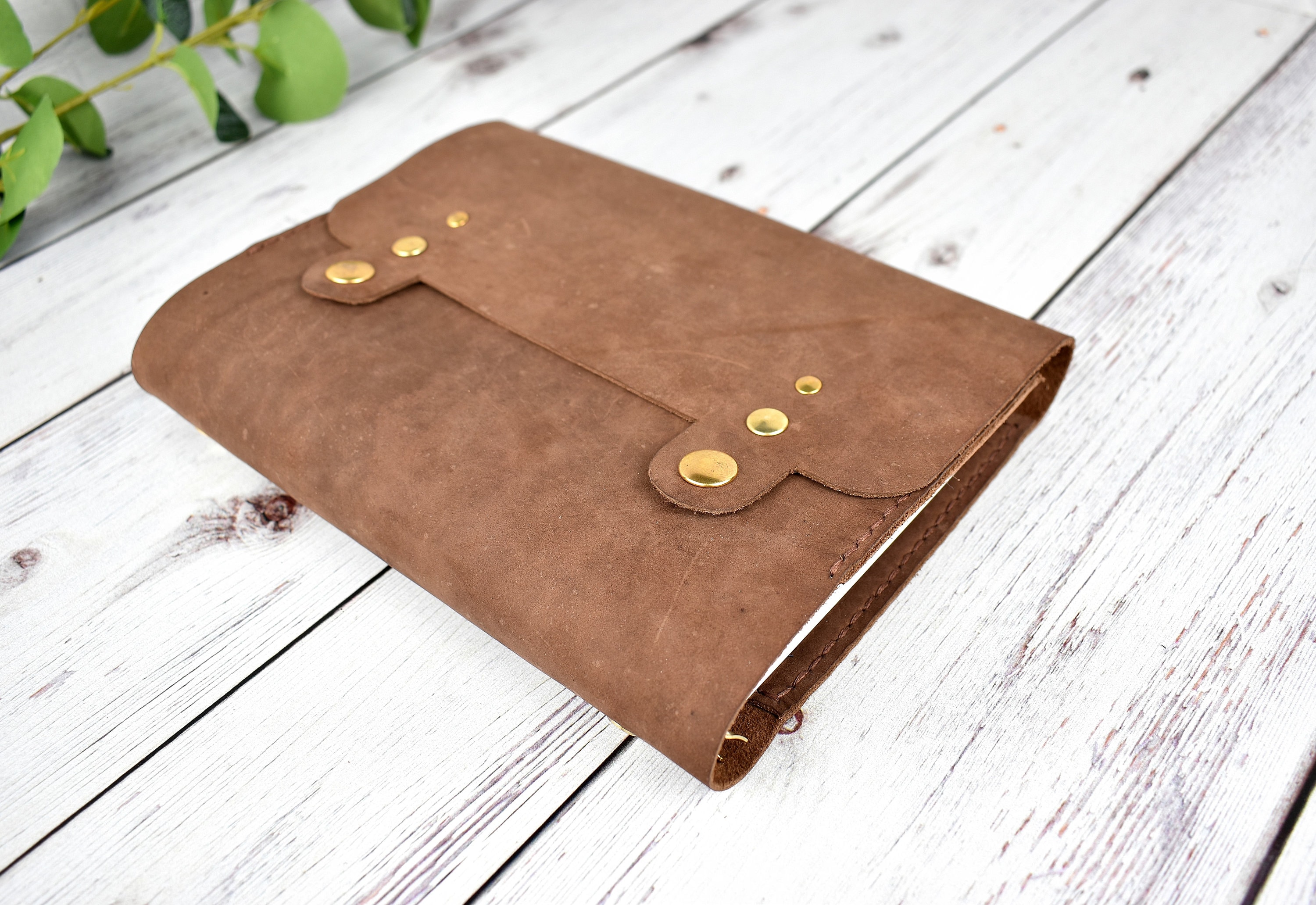 Handmade leather planner cover A5 planner binder Planner Etsy