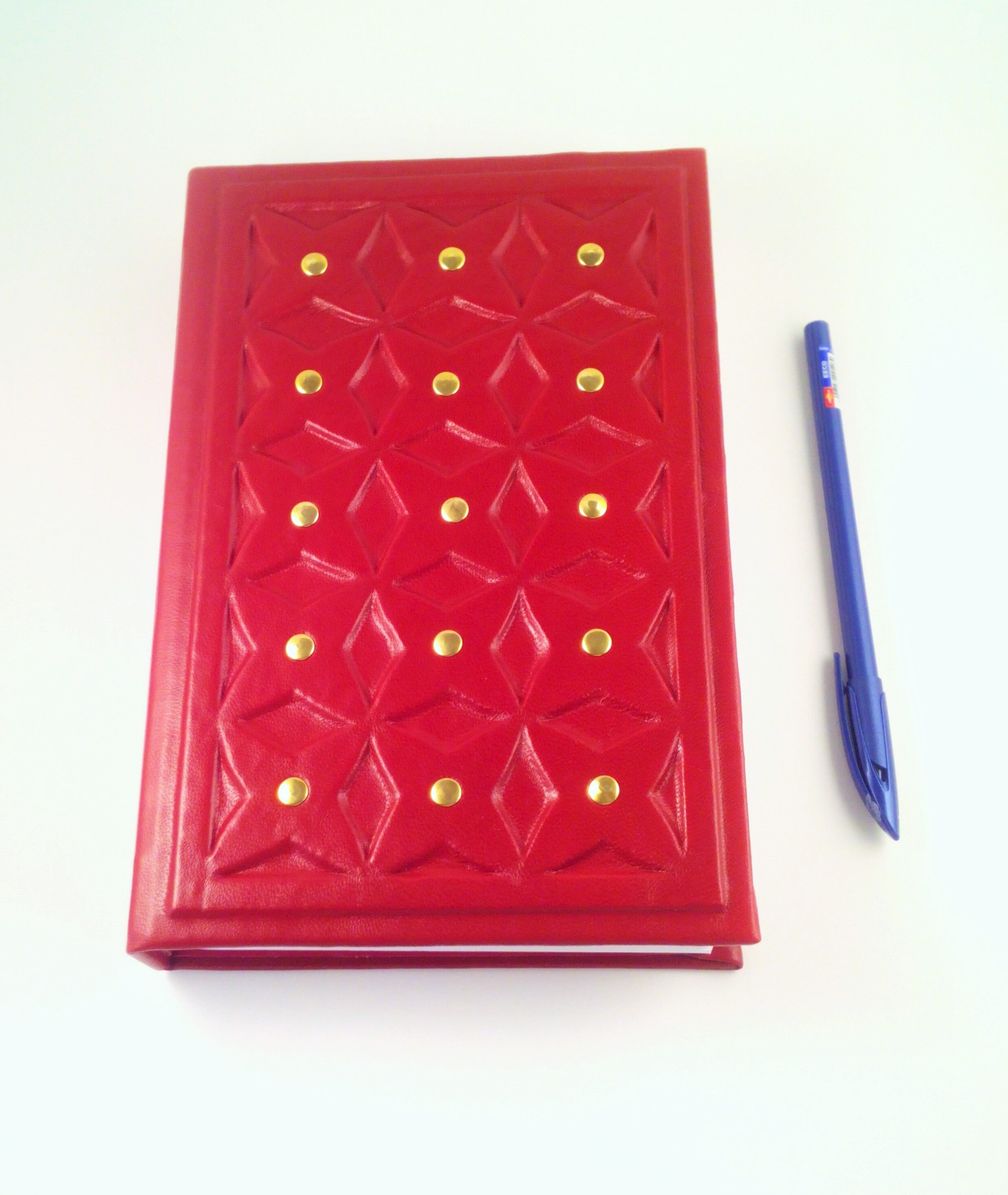 Genuine Leather hardcover journal notebook diary book Bound Etsy