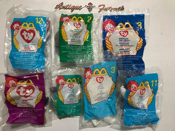 vintage mcdonalds beanie babies